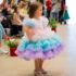Rochita Fete Aniversare Tutu Multicolora