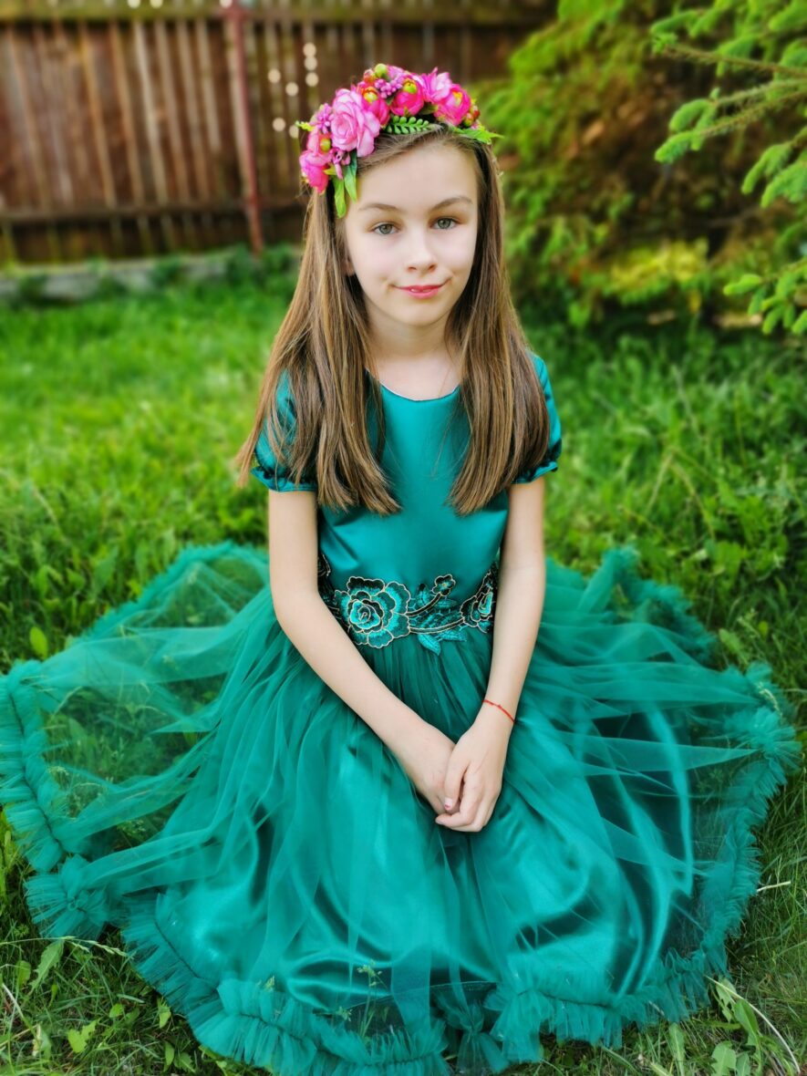 Rochie-verde-fete