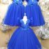 rochie ocazie lunga fete albastra