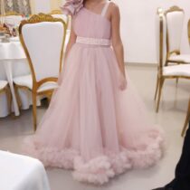 Rochie ocazie roz pudra