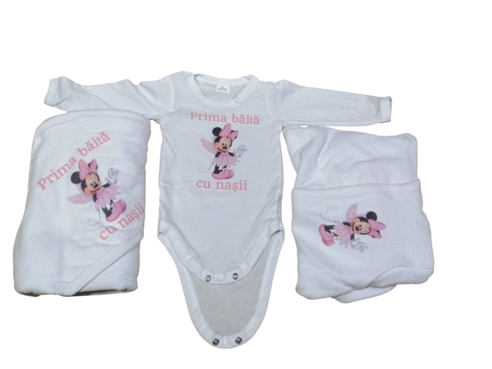 Set Prima Baita cu Nasii Minnie Roz