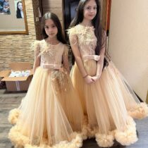 rochita ocazii fetite crem