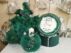 Trusou Botez Fete Personalizat Lebada Deluxe Complet Verde