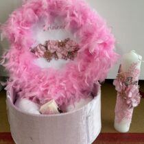 Trusou botez deluxe fete roz