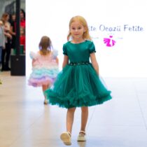 Rochita Fete Ocazie Eleganta Aniversare Verde