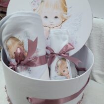 trusou botez fetita ingeras roz