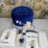 Set Complet Trusou Botez Ursulet cu Baloane Albastru