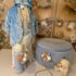 Set Complet Trusou Botez Ursulet cu Baloane Bleu