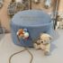 Set Complet Trusou Botez Ursulet cu Baloane Bleu