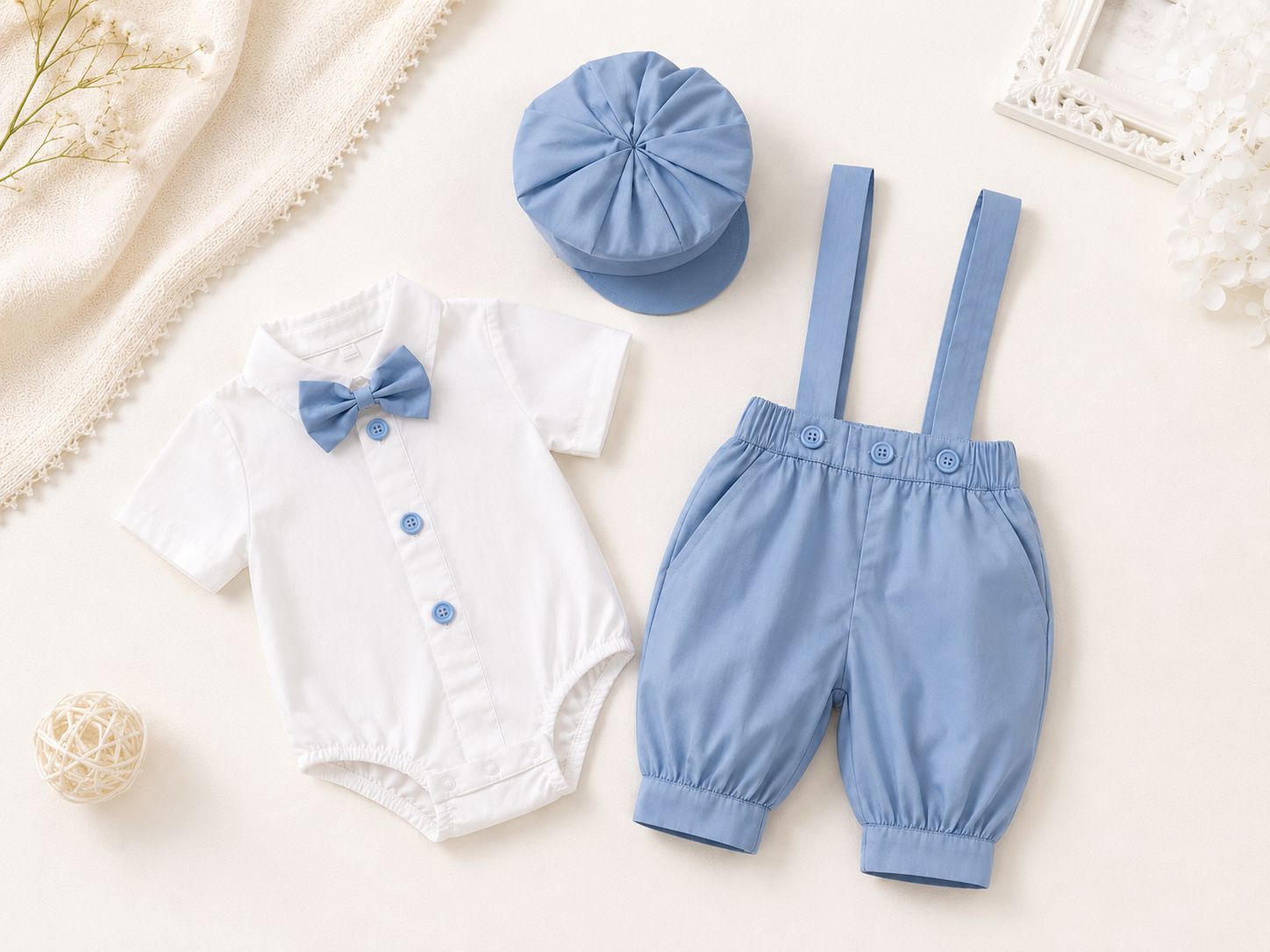 Costum botez baiat vara bleu2