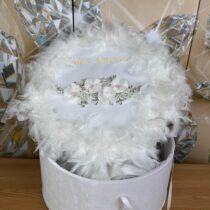 Trusou Botez Fete Personalizat Princess Deluxe Complet Alb