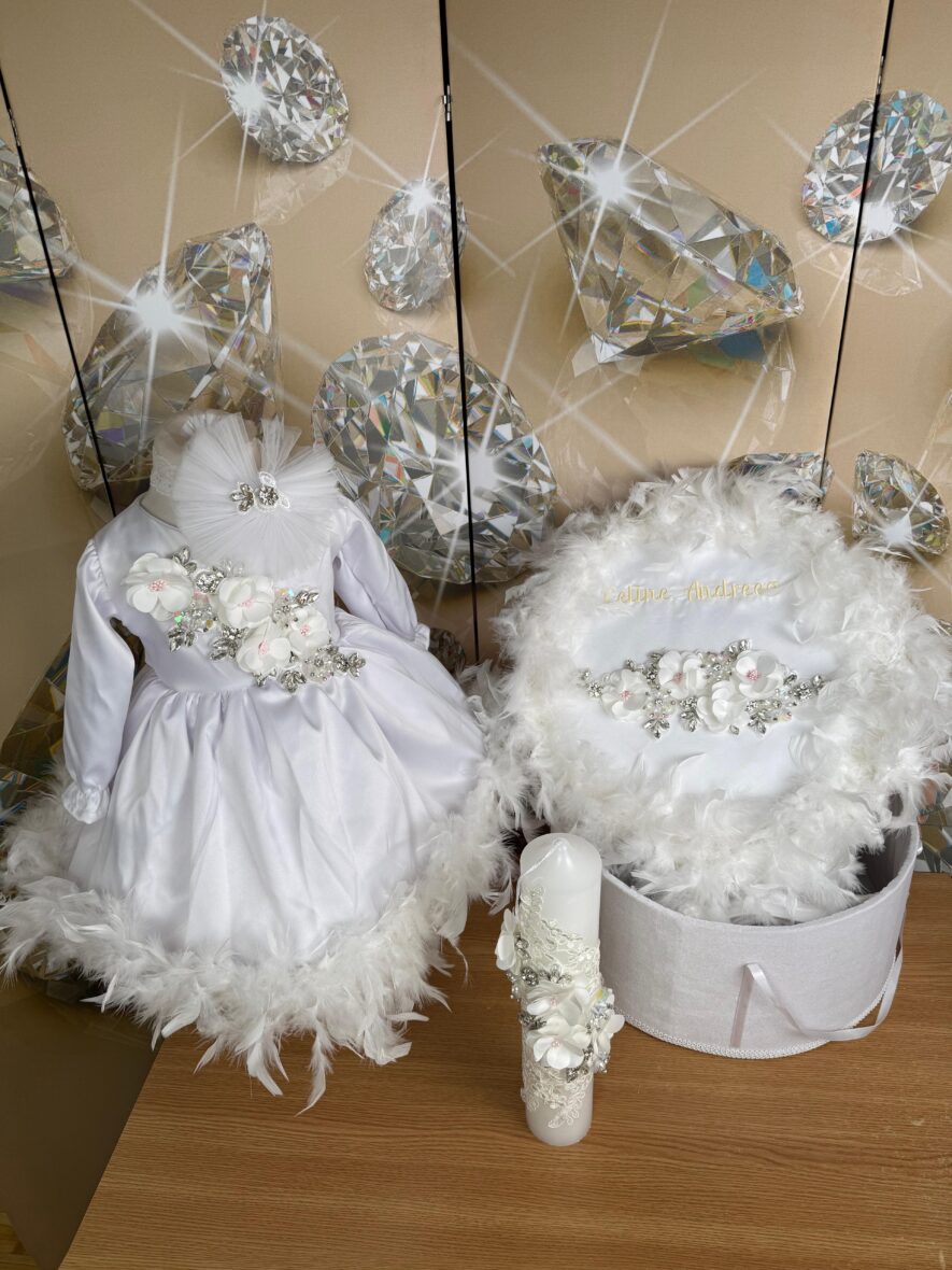 Trusou botez fete princess alb5