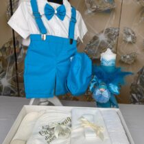 trusou botez complet vara turcoaz