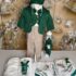 Trusou Botez Baieti Complet Cu Ingeras Verde