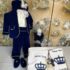 Trusou Botez Baieti Complet Print Albastru