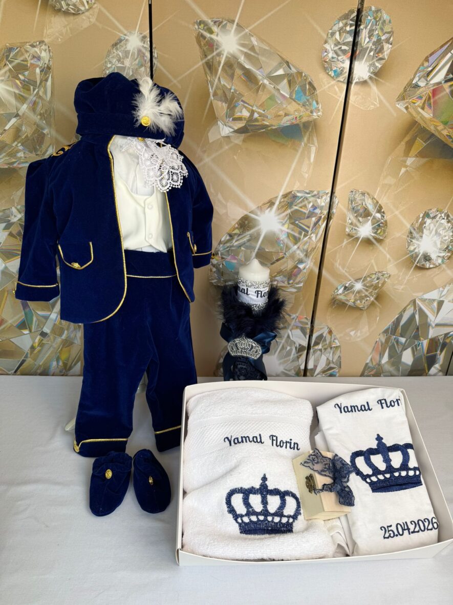 TRUSOU BOTEZ BAIETI PRINT MIC4