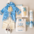 Trusou botez baieti print bleu