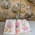 Trusou de Botez Personalizat cu Coroană de Prințesă Roz