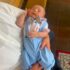 Costum botez baieti bleu