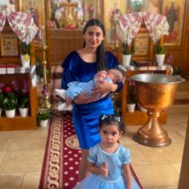 Costum botez baieti bleu