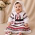 Trusou botez traditional rosu