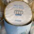 trusou botez baieti print bleu